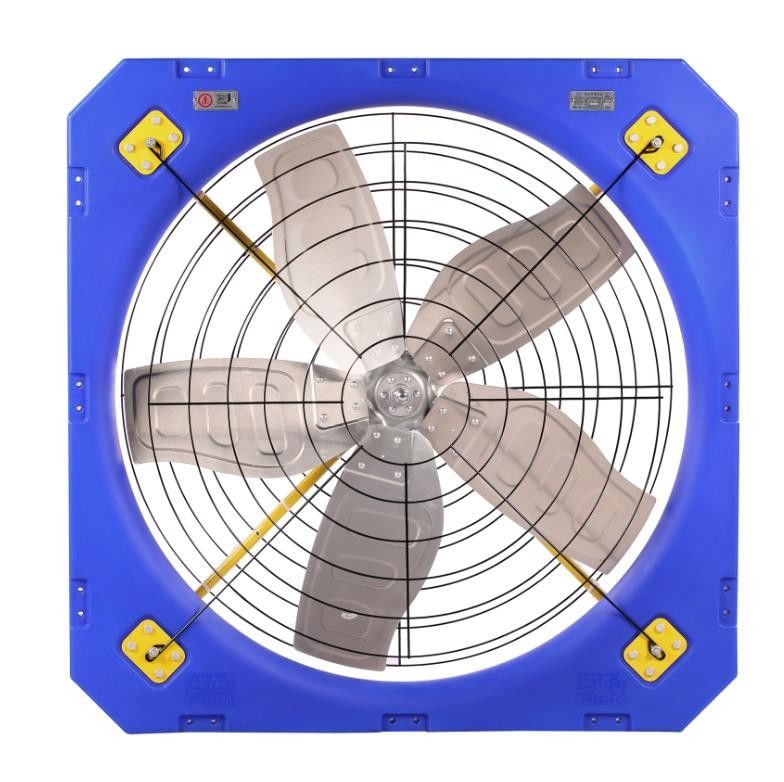 พัดลมอากาศปศุสัตว์ 610RPM ความเร็วหมุน 40700m3/h กระแสอากาศและพลังงาน 610w