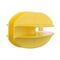 วัสดุ HDPE INS502*B ​​End Strain ลูกถ้วยรั้วไฟฟ้าสีเหลือง
