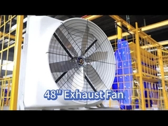 ปรับปรุงการไหลเวียนของอากาศด้วยพัดลมไก่ 121139m3/h และมอเตอร์ PMSM