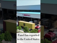 แฟนลมระบายอากาศสําหรับสัตว์เลี้ยงแบบโมเดิร์น สําหรับไก่ป่า 6.2m/s ความเร็วลม