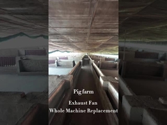 1830mm กว้างใบ พัดลมอุตสาหกรรม มีความแข็งแรง วัสดุกรอบ PE ชั้นสอง