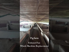 IP55 ชุดพัดลมออกไฟอุตสาหกรรมสําหรับการติดตั้งท่อขนาด 60 มม.