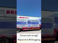 6 ชุด 1800W เครื่องทําความร้อนไฟฟ้า 260L สีฟ้า LLDPE สัตว์เลี้ยงอัตโนมัติน้ํากับการควบคุมอุณหภูมิ