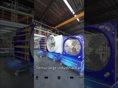 28 แฟนประสิทธิภาพอุตสาหกรรมที่มีการไหลอากาศสูงและเสียงเสียงต่ํา