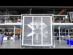 อุตสาหกรรมควันอากาศไฟควันออกแฟน 72 แผ่นแฟน