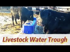 อัตราการไหลของน้ํา 40 ลิตร/นาที ถังดื่มวัวสีฟ้าเพื่อประสิทธิภาพน้ําสูงสุด