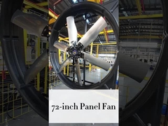 3 Phase Direct Drive Fire Smoke Exhaust Fan สําหรับระบบป้องกันไฟ