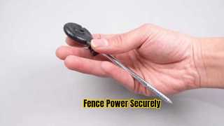 การติดตั้งลูกถ้วยไฟฟ้าแบบสกรูประสิทธิภาพสูงสำหรับรั้วฟาร์มของคุณ